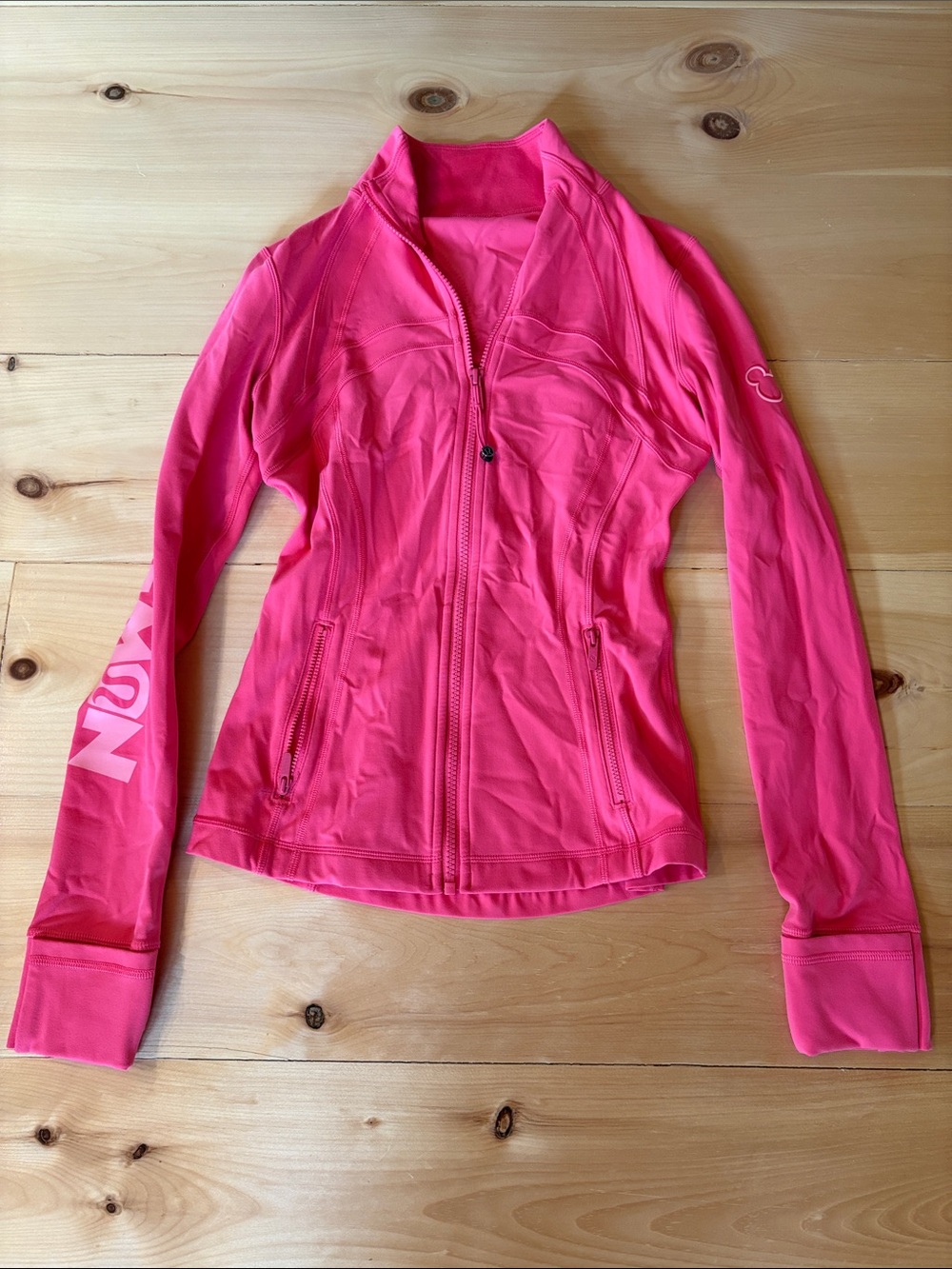 lululemon athletica Hot Pink Full-Zip Utility Jacket
